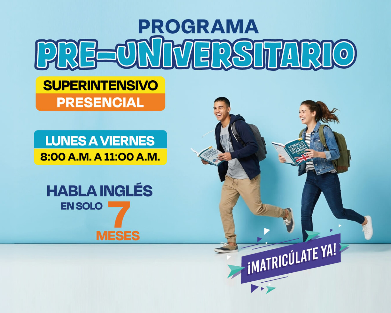 Ingles pre-universitario Bucaramanga super intensivo
