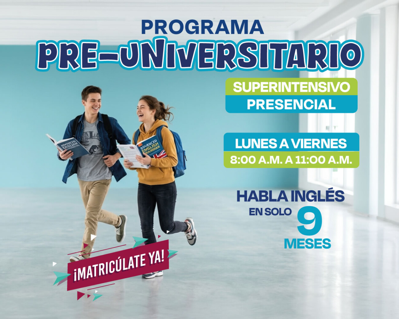 Ingles pre-universitario Bucaramanga super intensivo