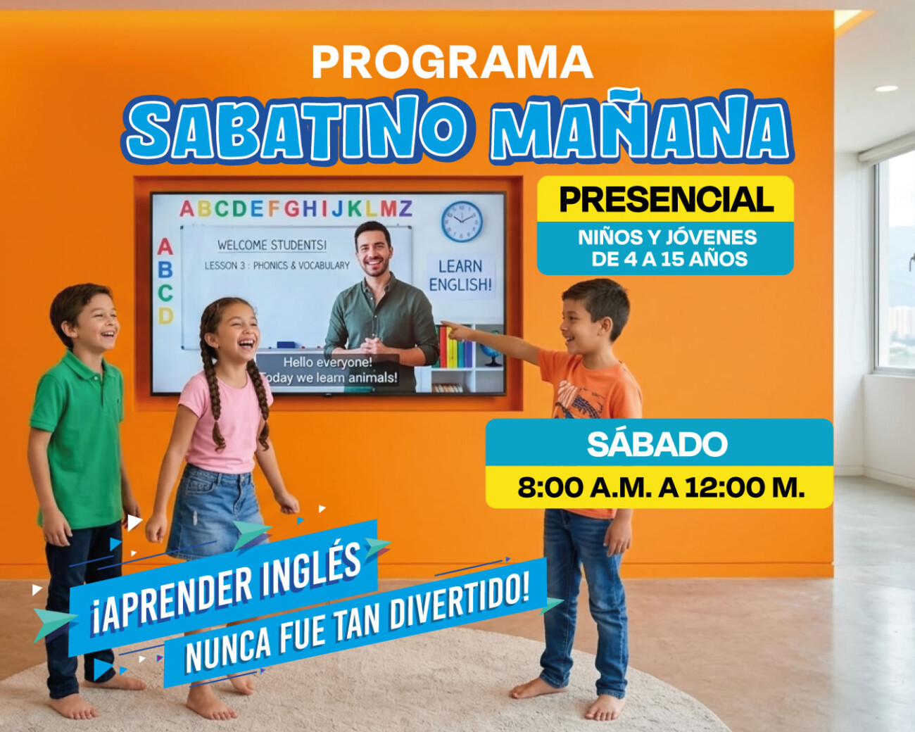 Programa Inglés Sábados en la mañana