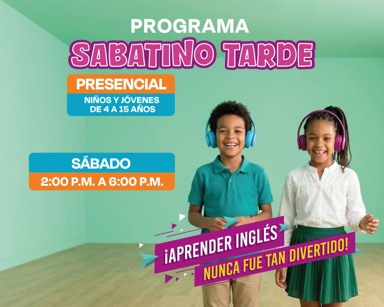 Programa Ingles Sábados en la tarde