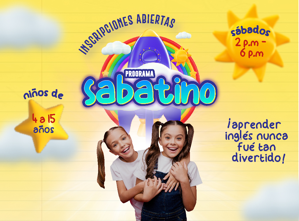 Programa inglés sabatino tarde