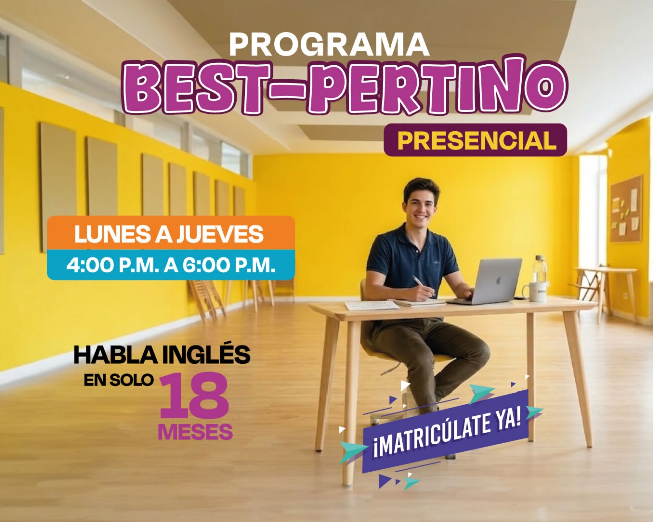 Curso de ingles Best-Pertino Bucaramanga