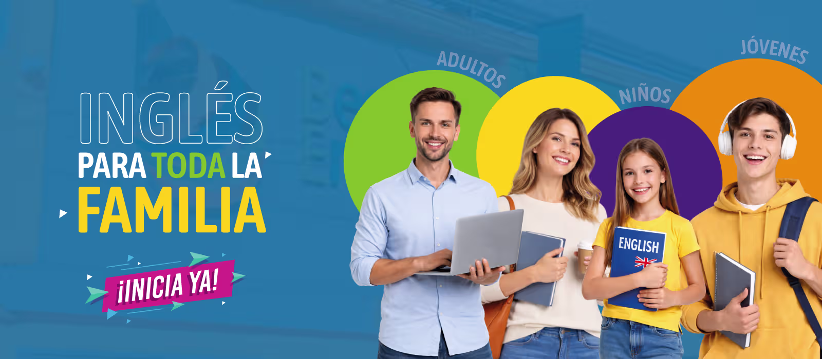 Programas Cursos de ingles para toda la familia
